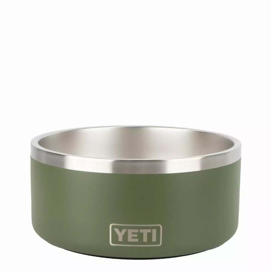 Accessories * | Boomer 8 Dog Bowl Highlands Olive Highlands Olive