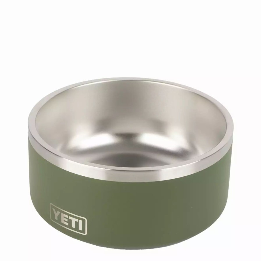 Accessories * | Boomer 8 Dog Bowl Highlands Olive Highlands Olive