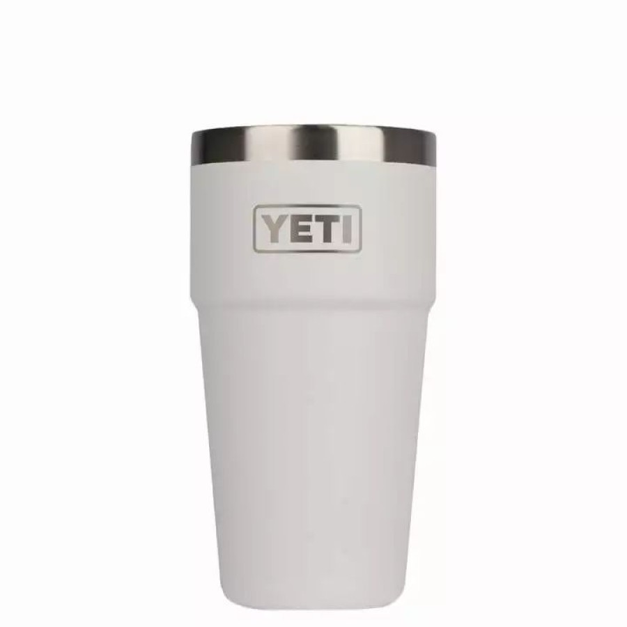 Accessories * | Stackable Pint 16Oz White White