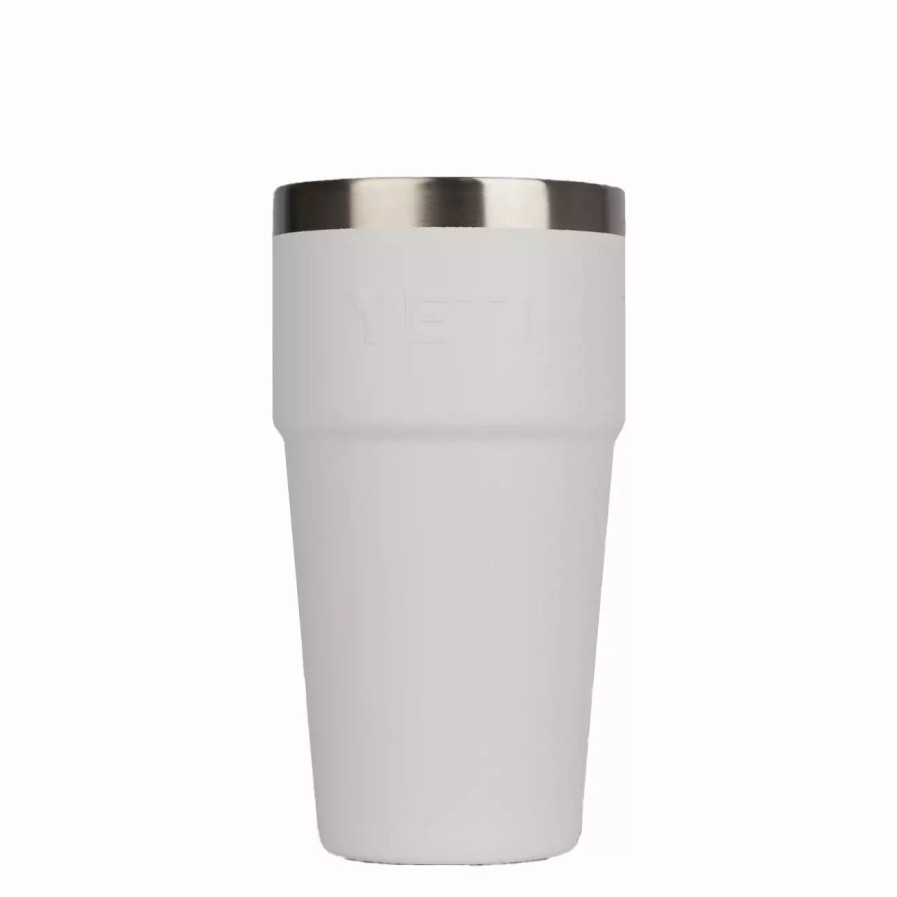 Accessories * | Stackable Pint 16Oz White White