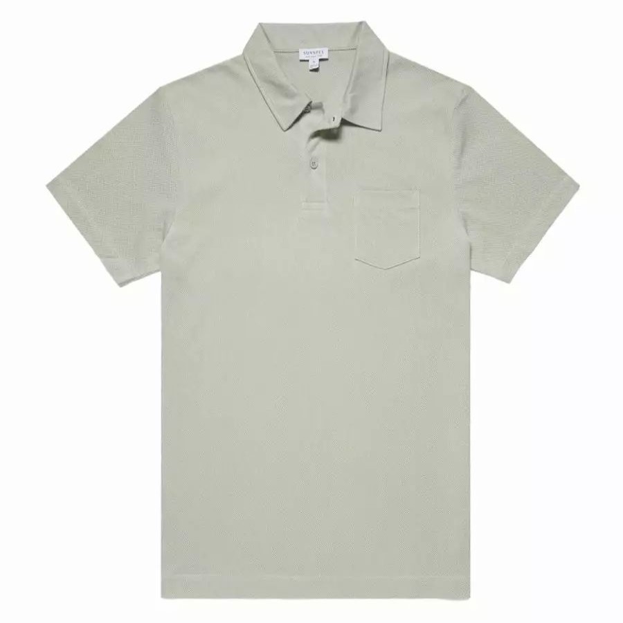 Clothing * | Riviera S/S Polo Pistachio22 Pistachio22