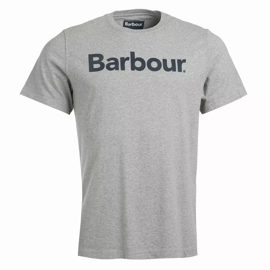 Clothing * | Logo T-Shirt Grey Marl Grey Marl