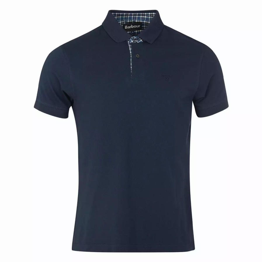 Clothing * | Dunbar Polo Shirt Navy Navy