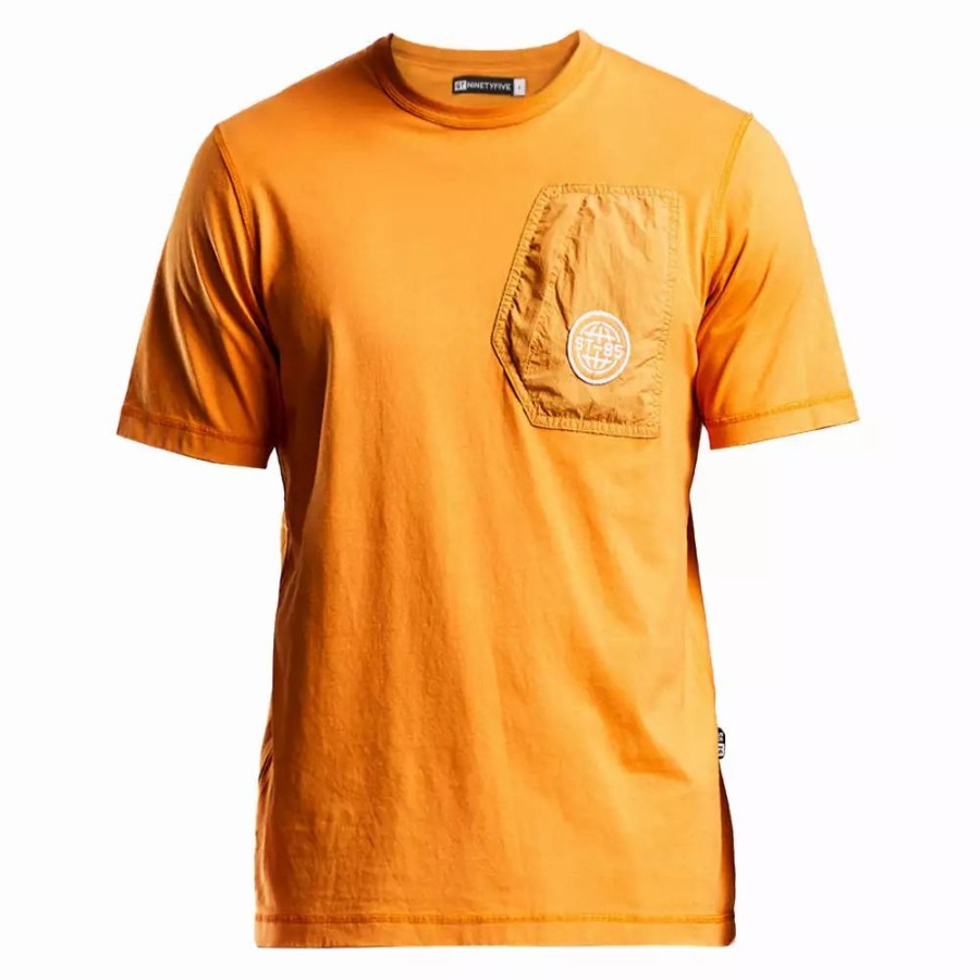 Clothing * | Globe Pocket Tee Light Orange Light Orange