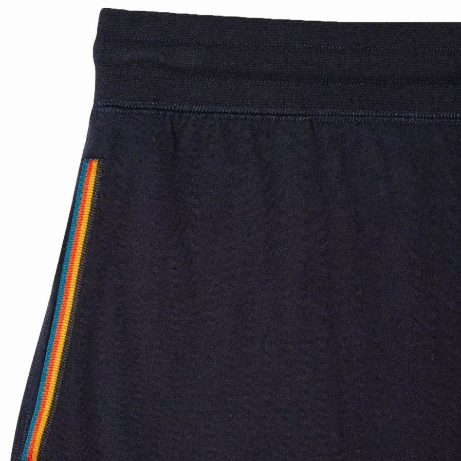 Clothing * | Jersey Cotton Lounge Shorts Navy Navy