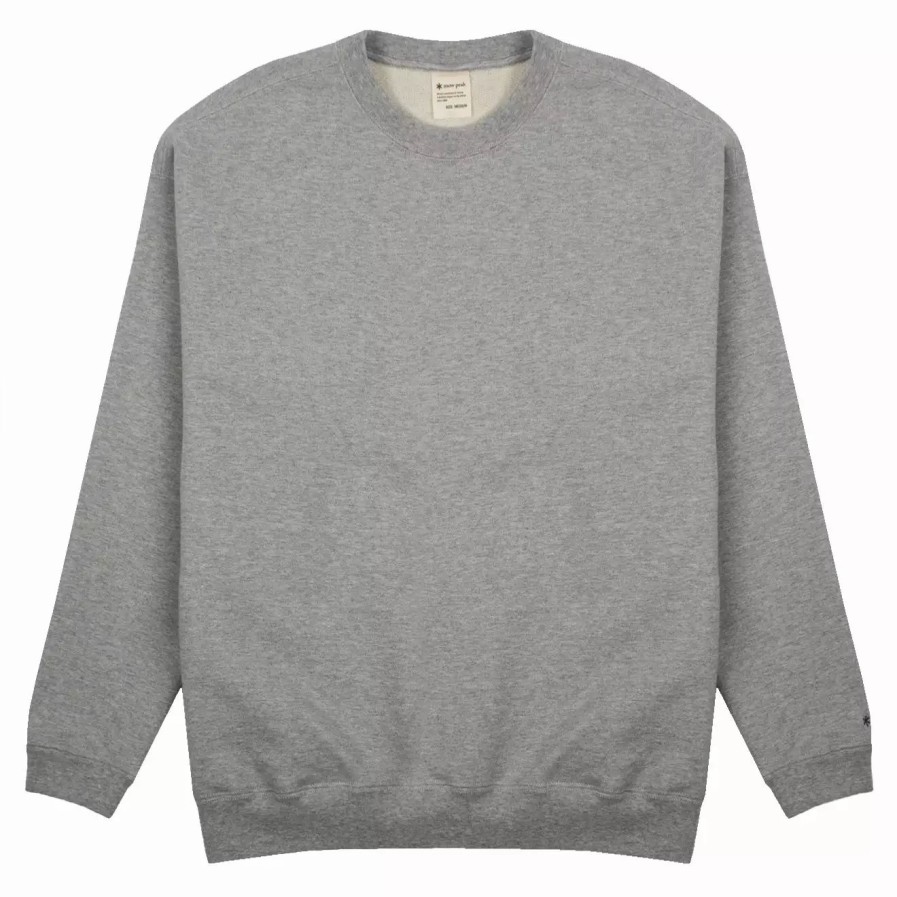 Clothing * | Recycled Cotton Crew Sweat Medium Grey Medium Grey