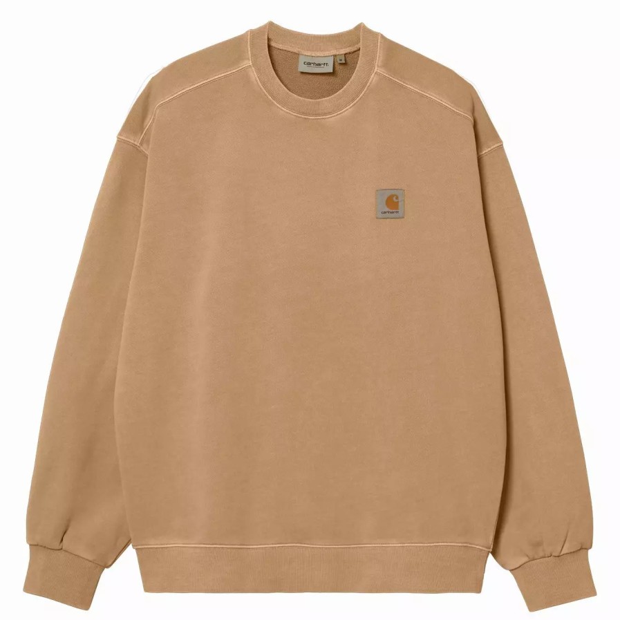 Clothing * | Nelson Sweat Dusty H Brown Dusty H Brown