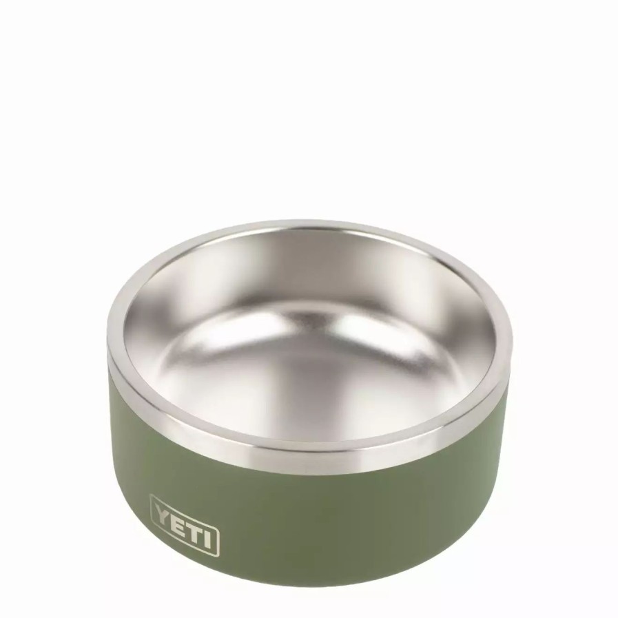 Accessories * | Boomer 4 Dog Bowl Highlands Olive Highlands Olive