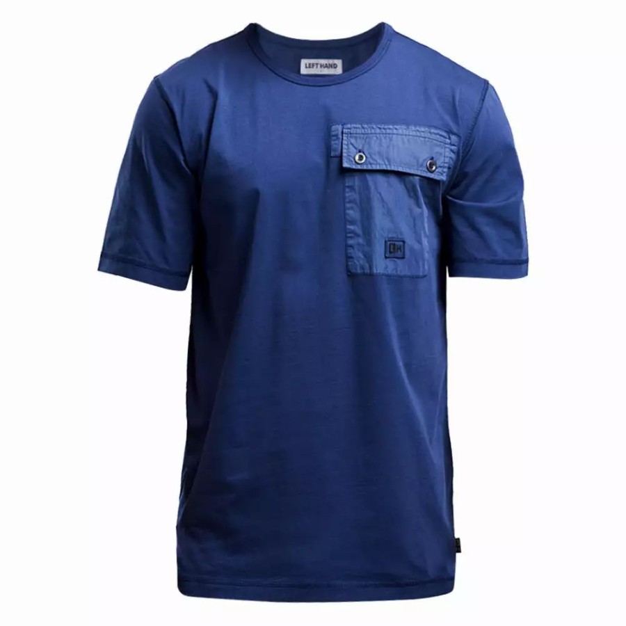 Clothing * | Patch Pocket Tee Navy Navy