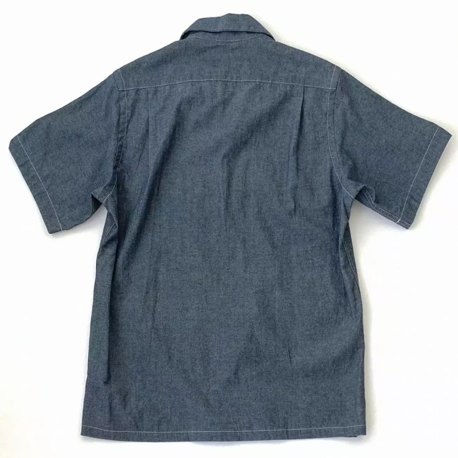 Clothing * | Five Pocket Island Shirt Chambray Blue Chambray Blue