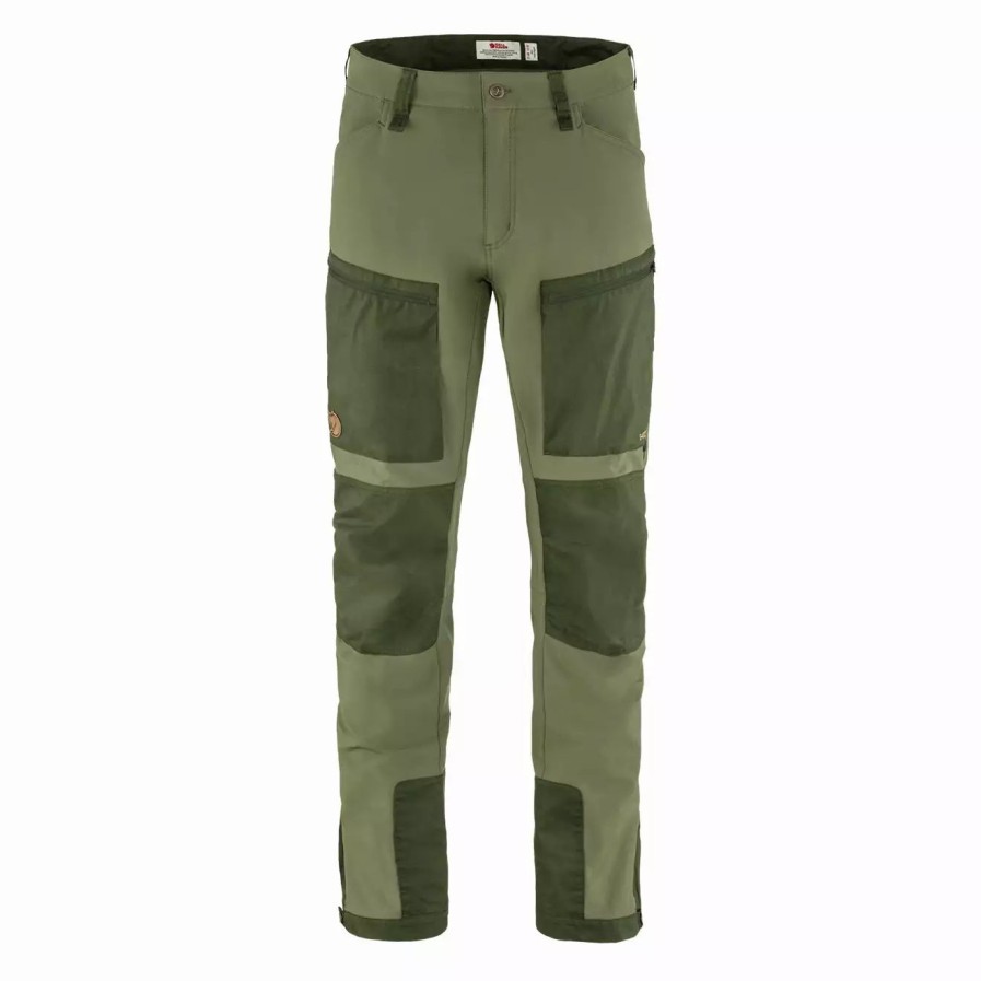 Clothing * | Keb Agile Trousers Regular Laurel Green / Deep Forest Laurel Green / Deep Forest