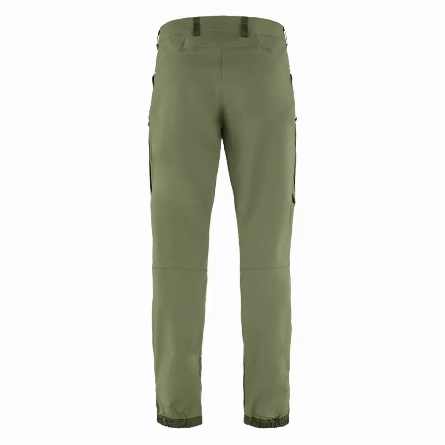 Clothing * | Keb Agile Trousers Regular Laurel Green / Deep Forest Laurel Green / Deep Forest