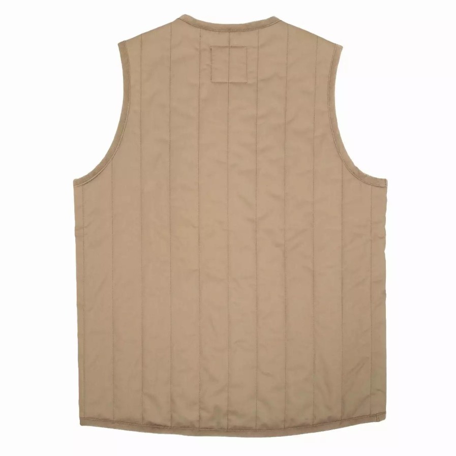 Clothing * | Thornham Gilet Beige Beige