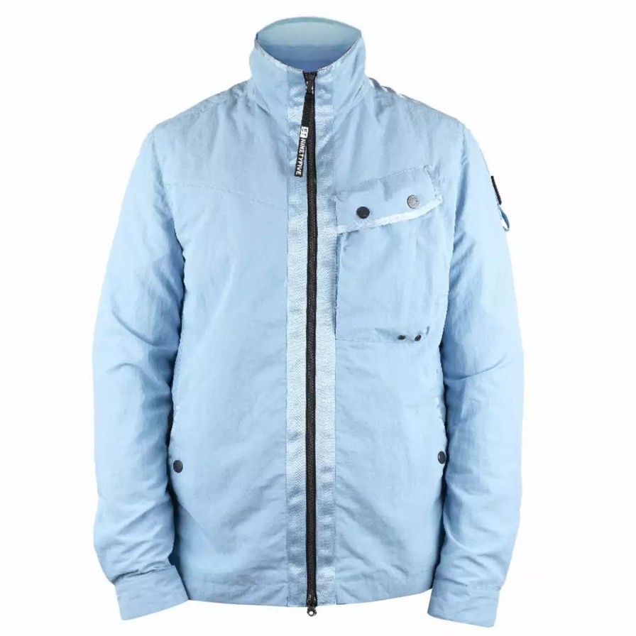 Clothing * | Ballute Overshirt Light Blue Light Blue