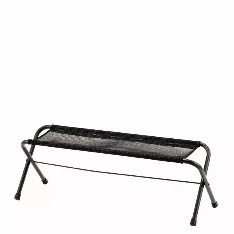 Accessories * | Mesh Folding Bench Black Black