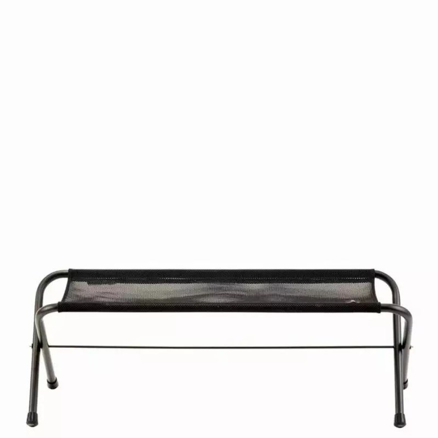 Accessories * | Mesh Folding Bench Black Black