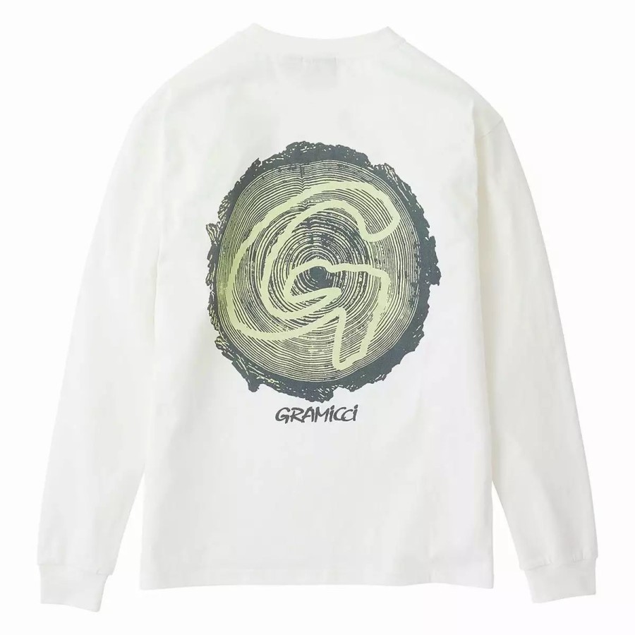 Clothing * | Tree Trunk L/S Tee White White