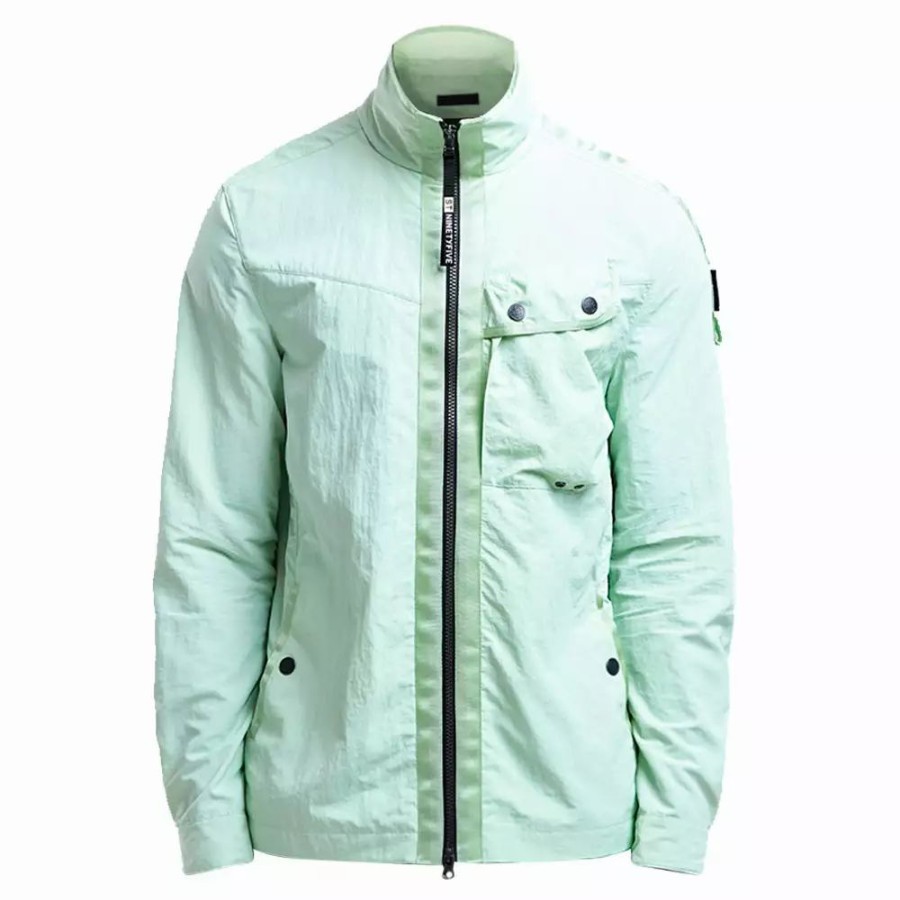 Clothing * | Ballute Overshirt Light Green Light Green