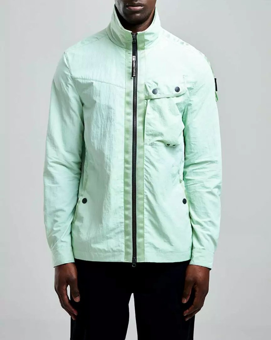 Clothing * | Ballute Overshirt Light Green Light Green