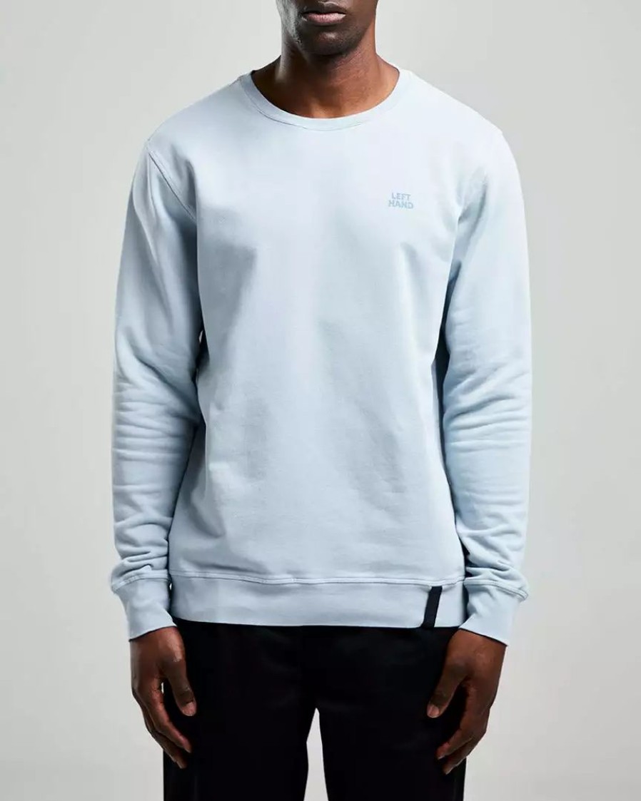 Clothing * | Crew Sweatshirt Light Blue Light Blue