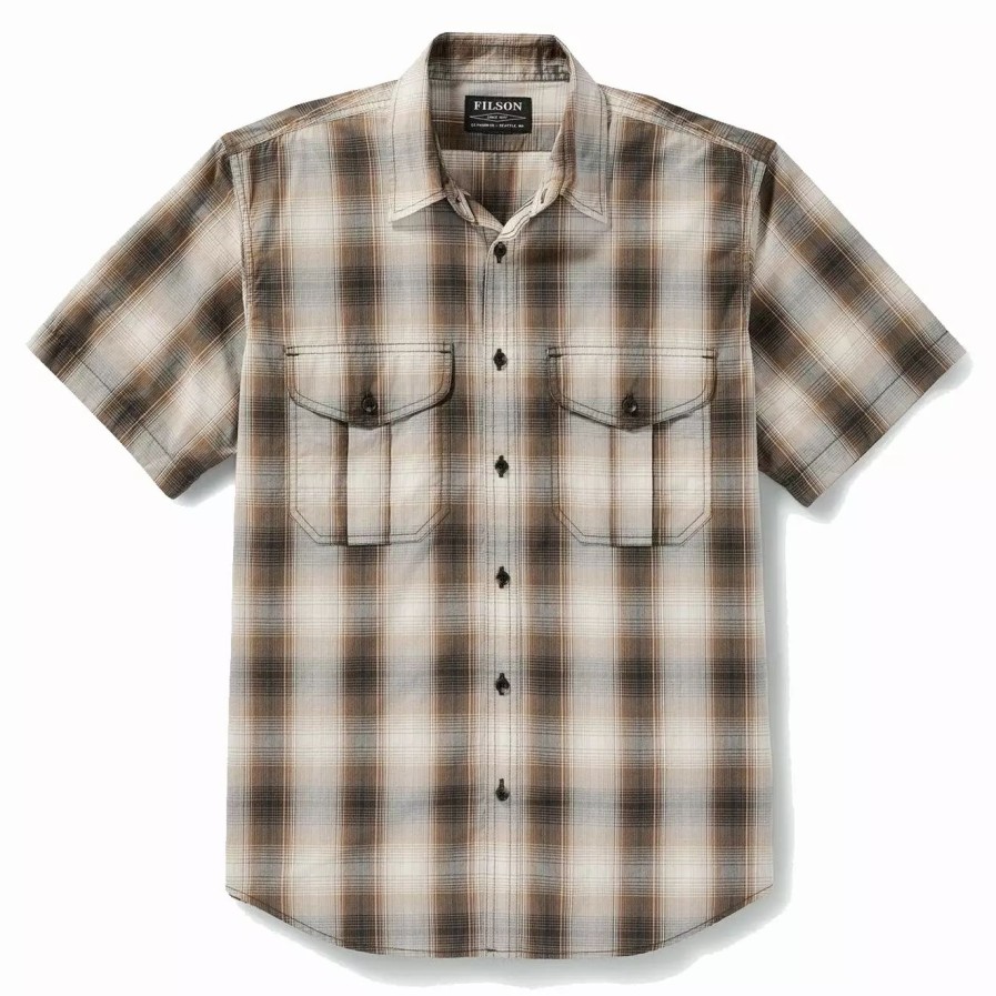 Clothing * | Ss Feather Cloth Shirt Beige / Brown / Black Beige / Brown / Black