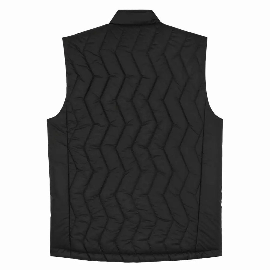 Clothing * | Si Quilted Gilet Black Black