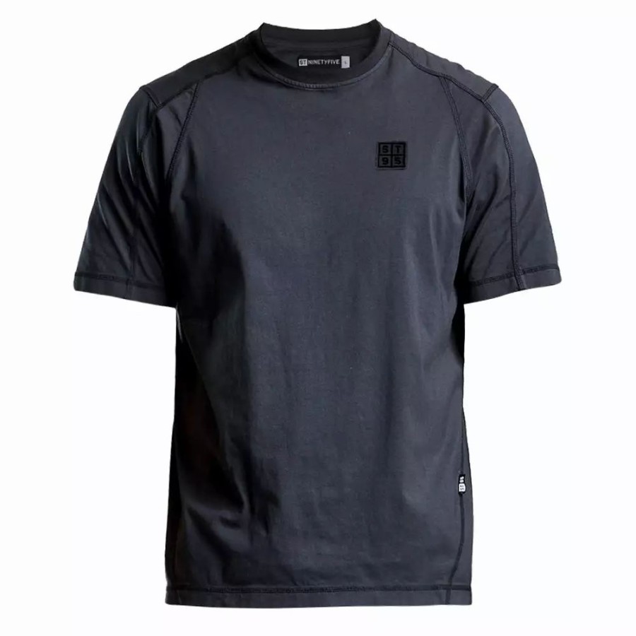 Clothing * | Patch Tee Black Black