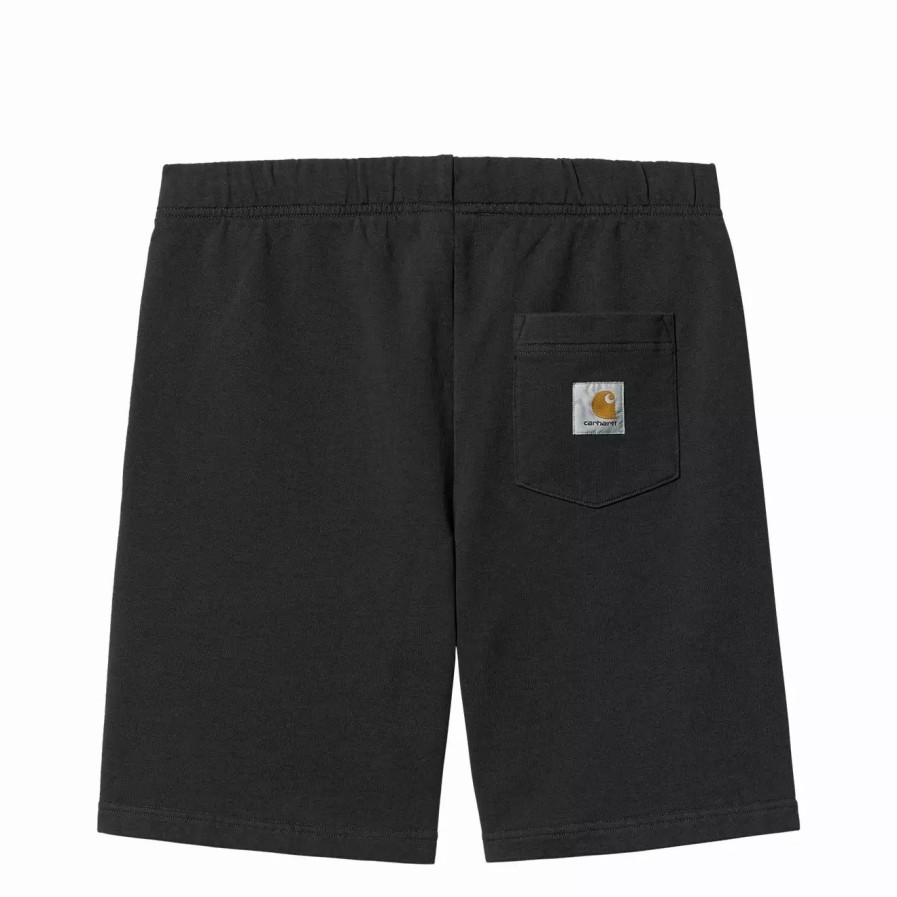 Clothing * | Pocket Sweat Short Black Black