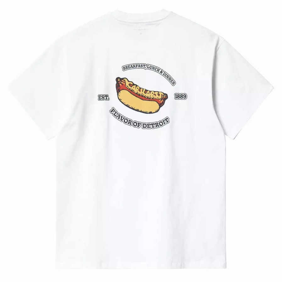 Clothing * | Flavor T-Shirt White White