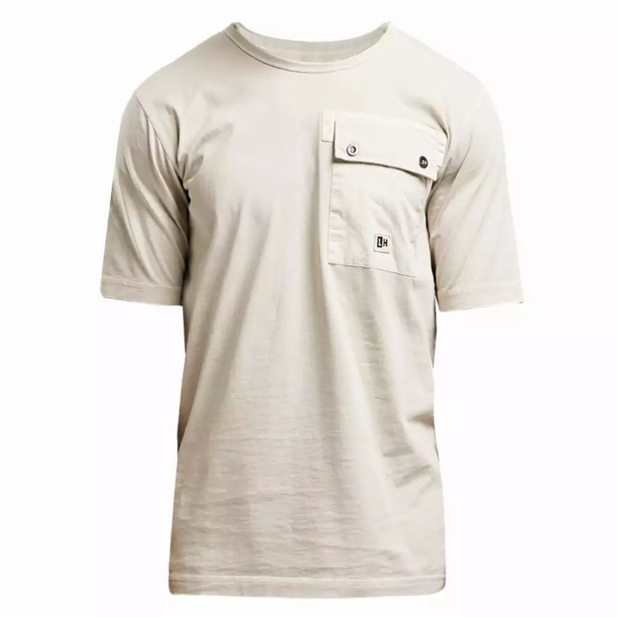 Clothing * | Patch Pocket Tee Khaki Khaki