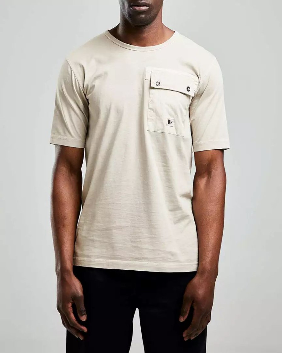 Clothing * | Patch Pocket Tee Khaki Khaki