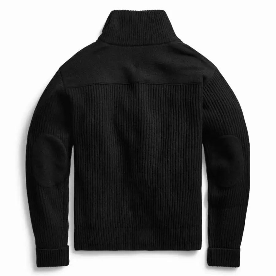 Clothing * | Wool Toggle Jumper Jacket Black Black