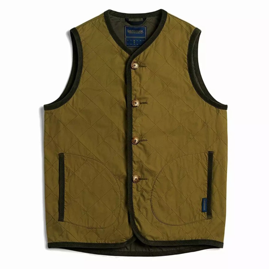 Clothing * | Unwadded Gilet Army Army