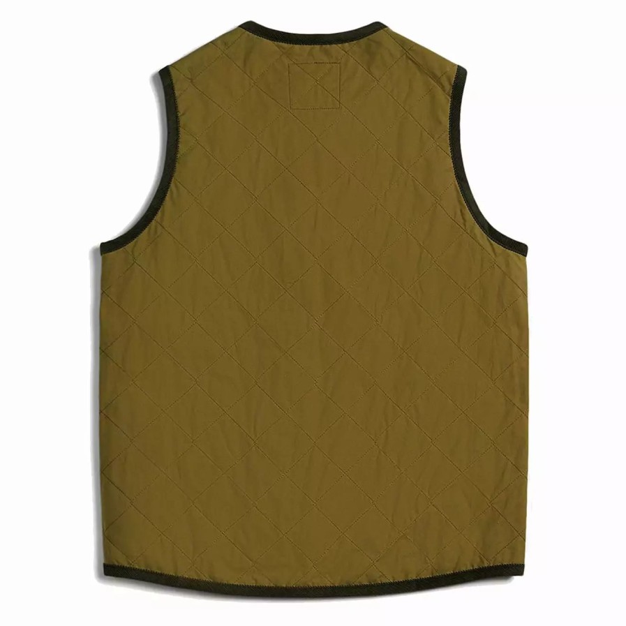 Clothing * | Unwadded Gilet Army Army