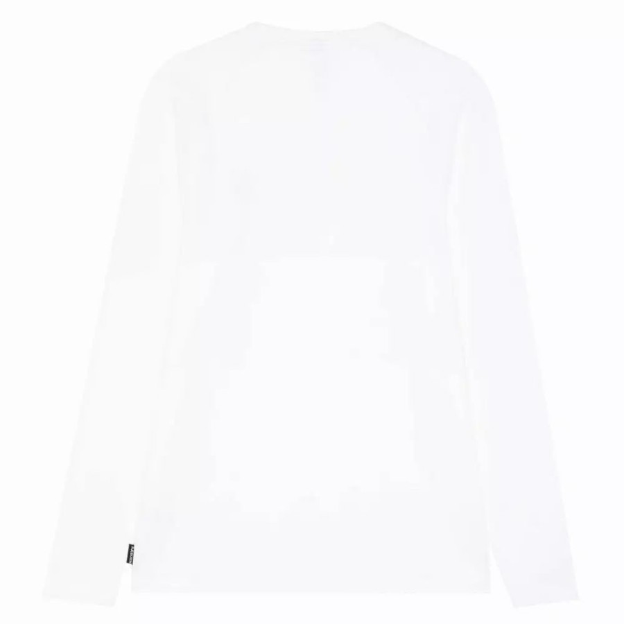 Clothing * | Si L/S Tee White White