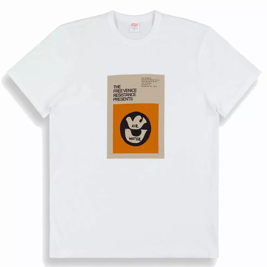 Clothing * | Free Venice Tee White White