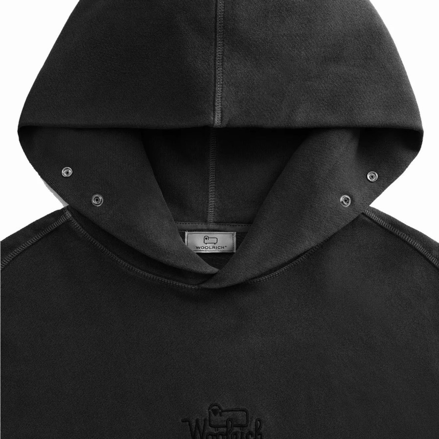 Clothing * | American Hoodie Black Black