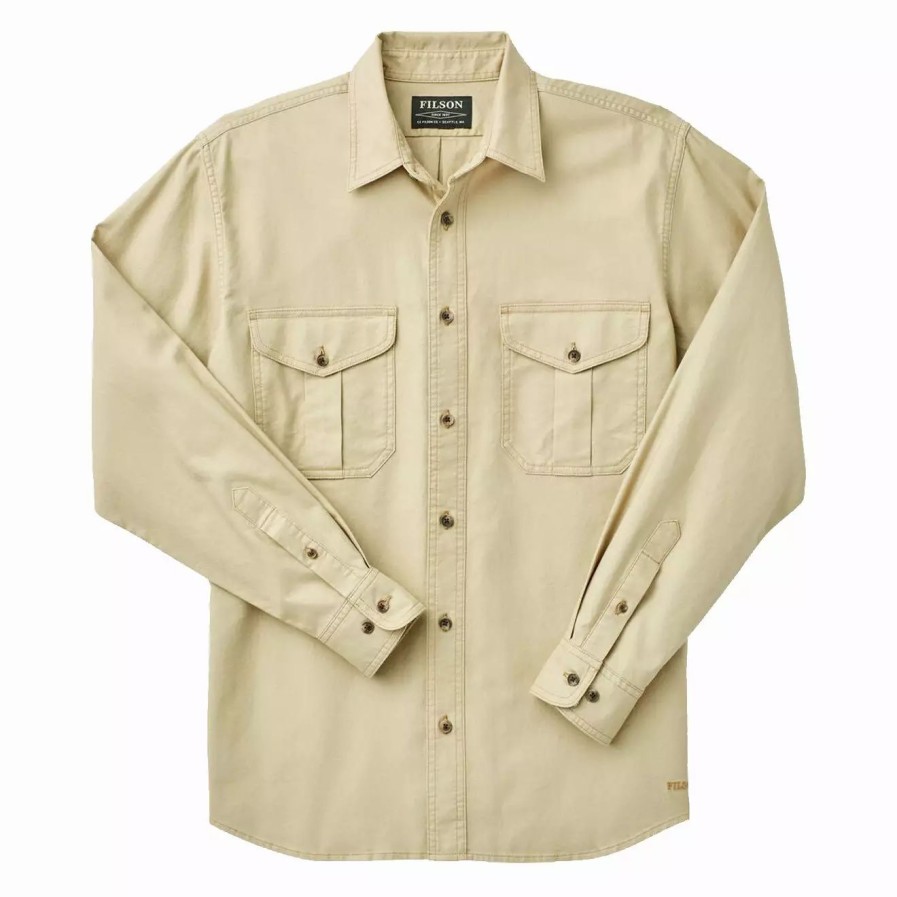 Clothing * | Lightweight Alaskan Guide Shirt Light Khaki Light Khaki