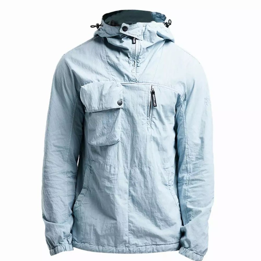 Clothing * | Adda Smock Light Blue Light Blue