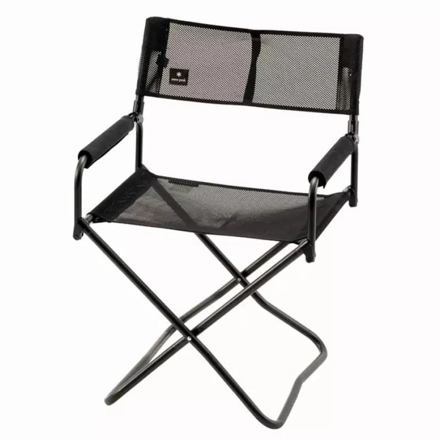 Accessories * | Mesh Folding Chair Black Black