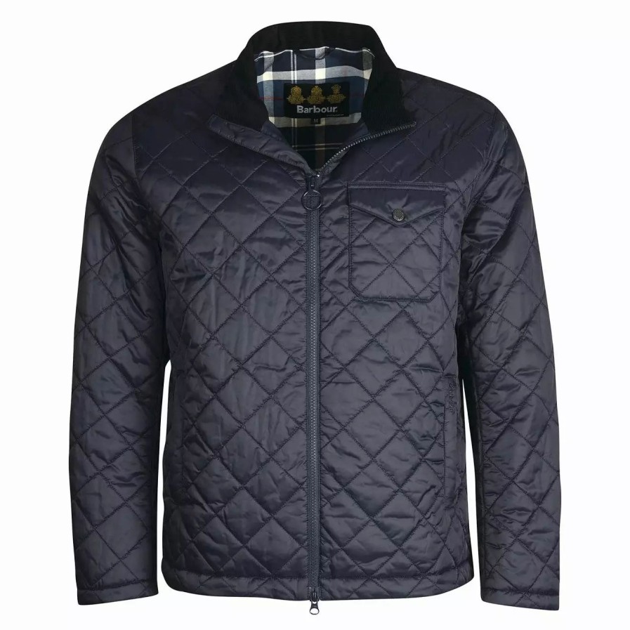 Clothing * | City Quilted Jacket Summer Navy Summer Navy