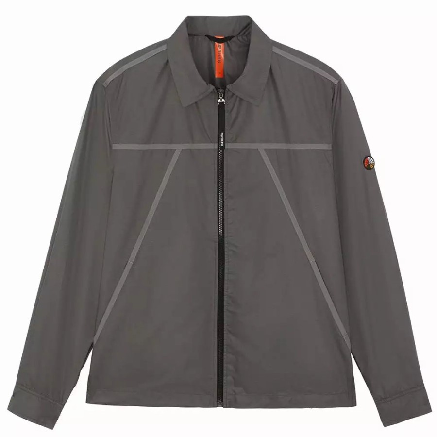 Clothing * | Si Zt Overshirt Grey Grey