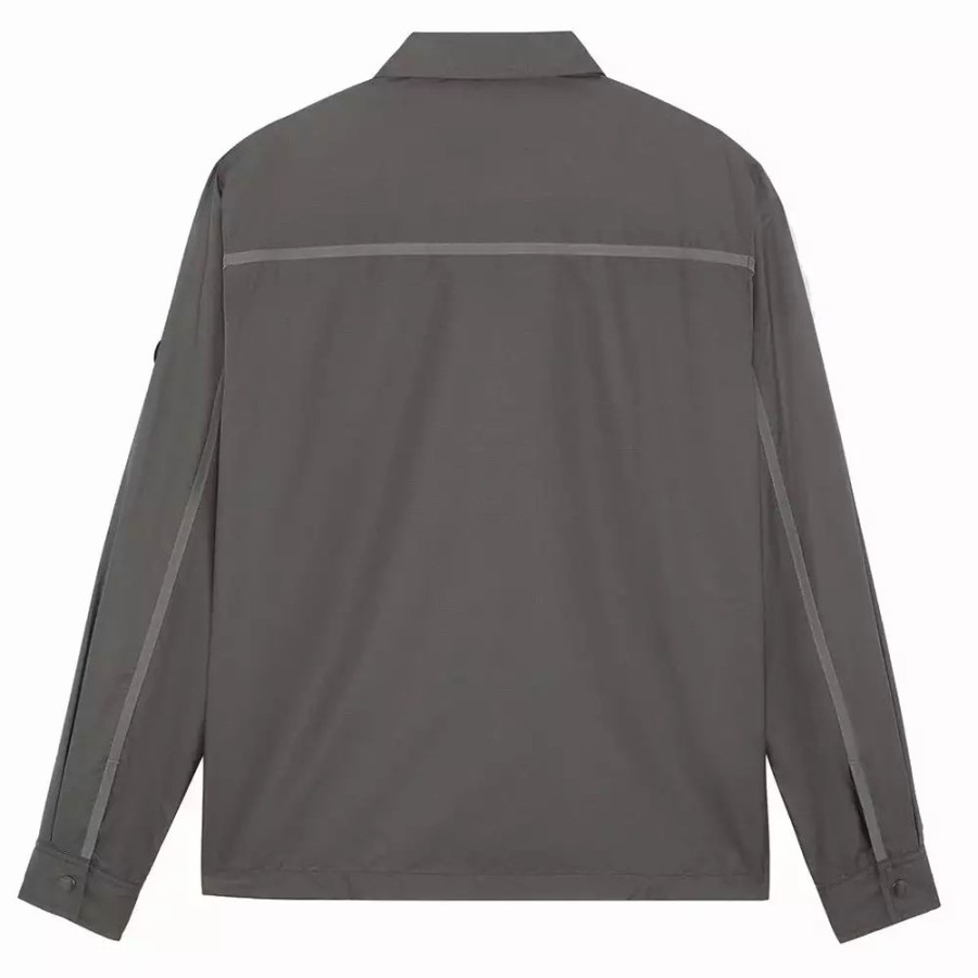 Clothing * | Si Zt Overshirt Grey Grey