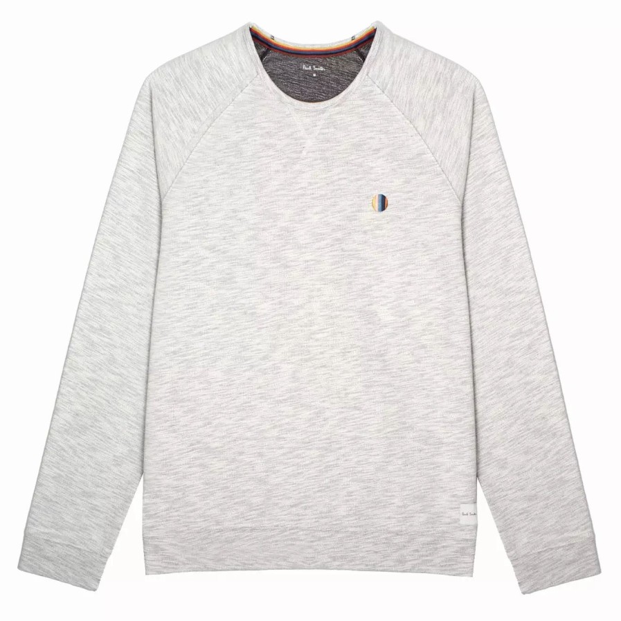 Clothing * | Ls Slub T-Shirt Grey Grey