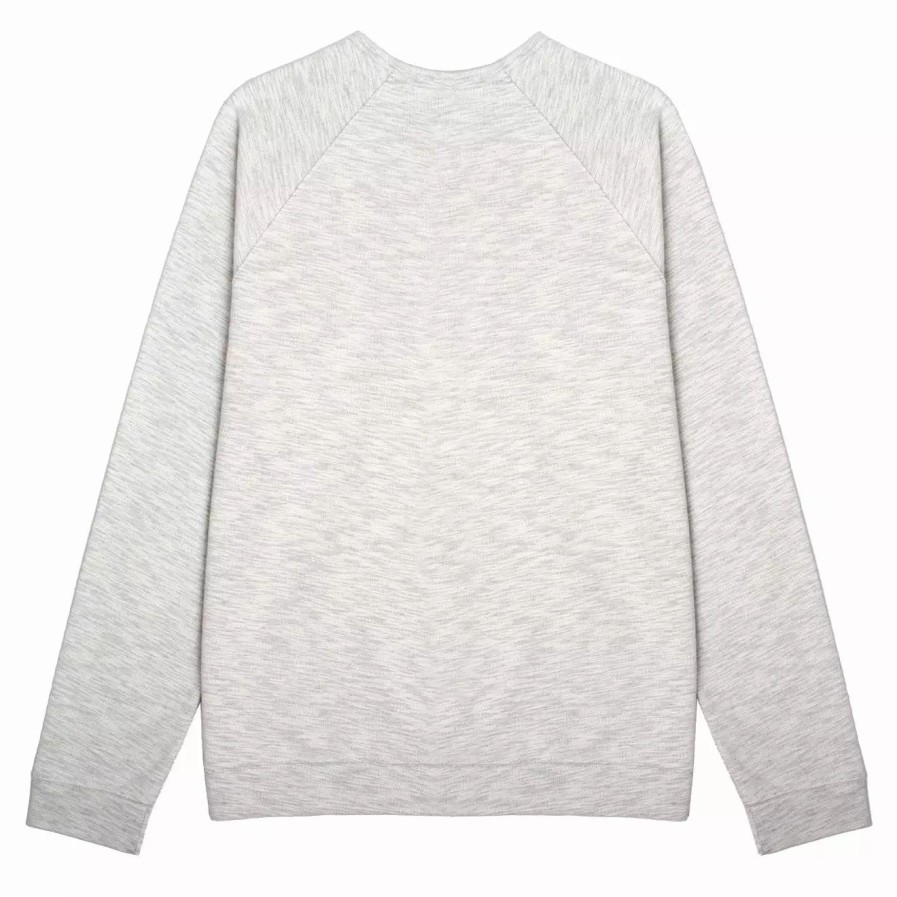 Clothing * | Ls Slub T-Shirt Grey Grey