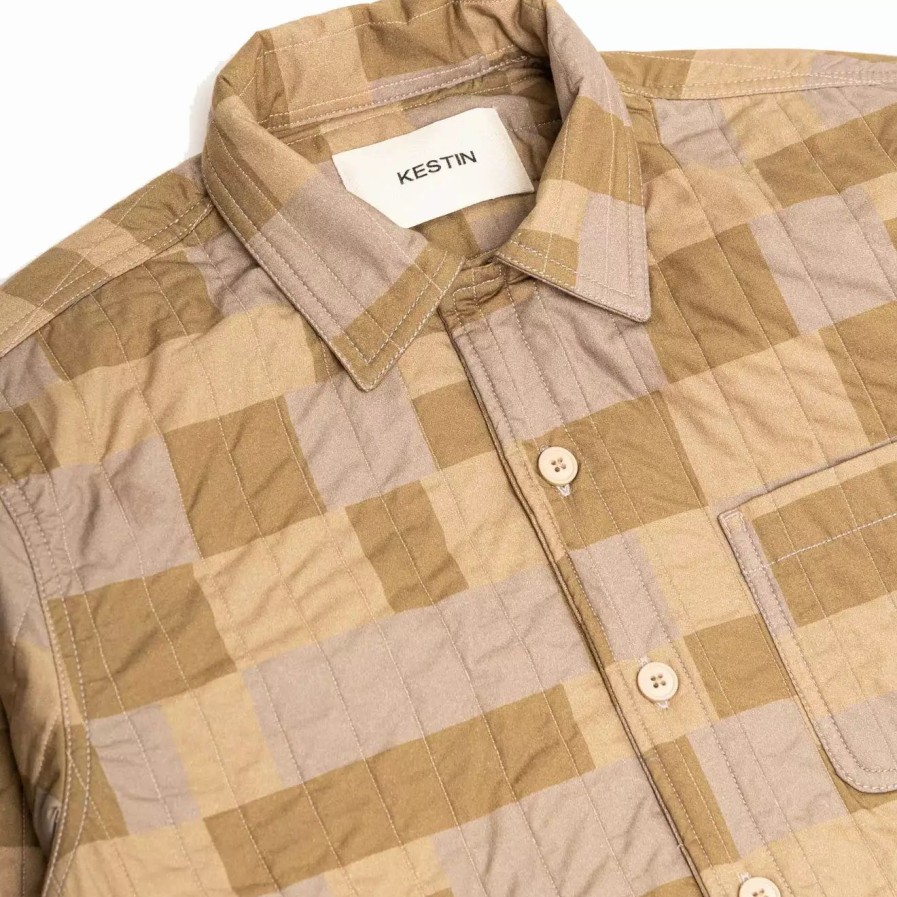 Clothing * | Quilted Ormiston Shirt Tan Tan