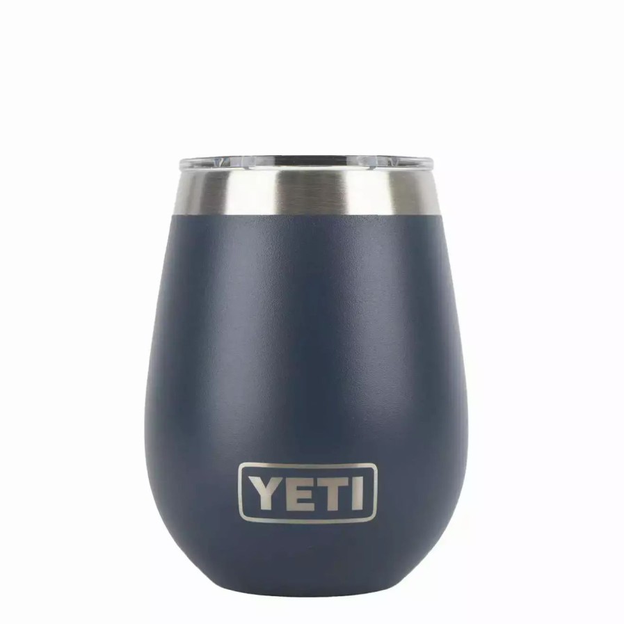 Accessories * | Rambler 10Oz Wine Tumbler Ms Navy Navy