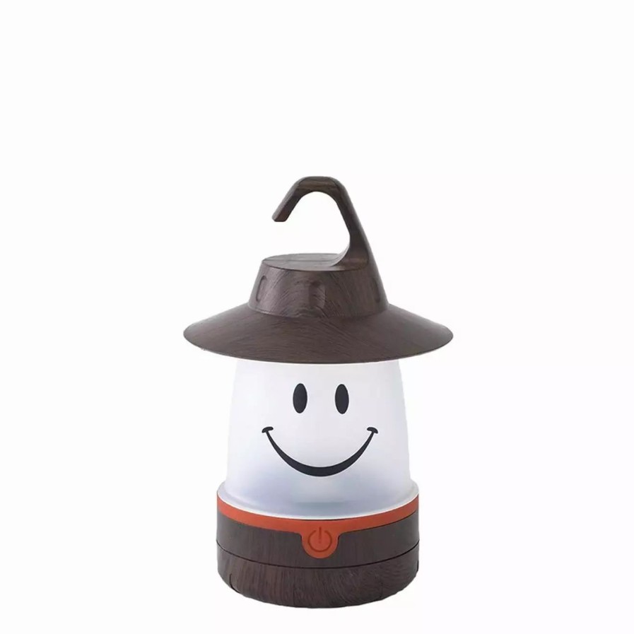 Accessories * | Smile Led Lantern Woody Brown Woody Brown