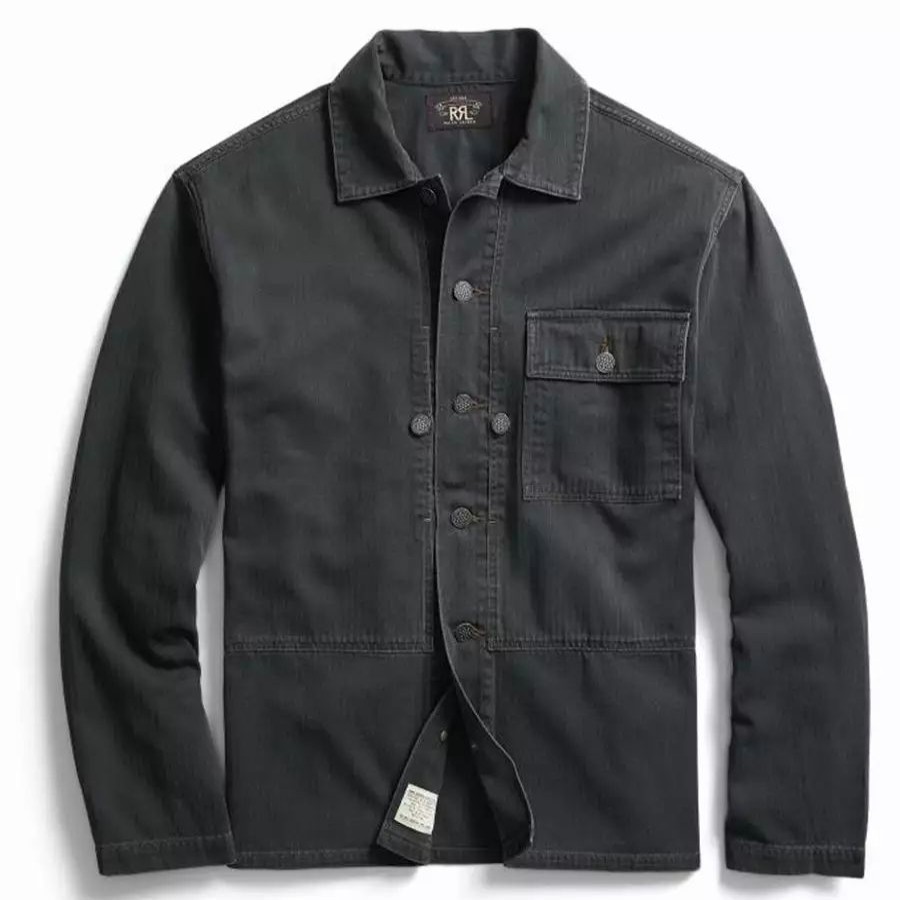 Clothing * | Finn Overshirt Black Black