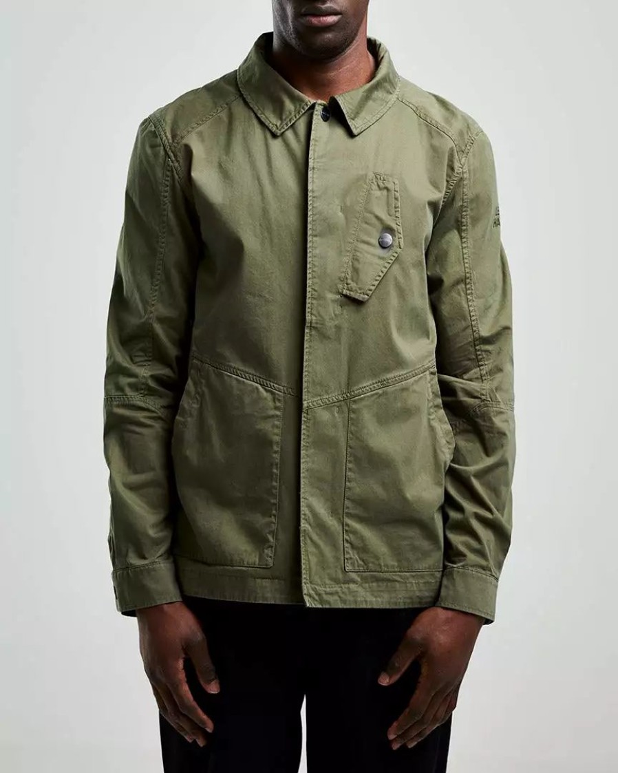 Clothing * | Sesia Overshirt Olive Olive